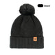 Women's Knitted Winter Hat with Earflaps Fleece Lined