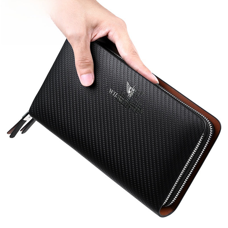 Men's Leather Clutch Wallet
