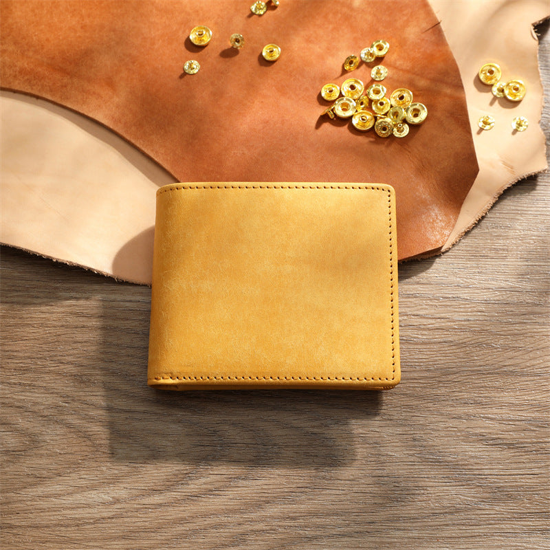 Men's Leather Short Wallet
