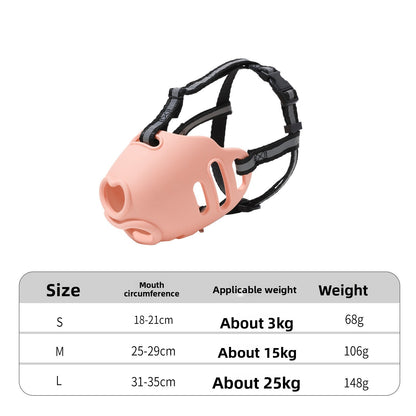 Adjustable Reflective Dog Muzzle