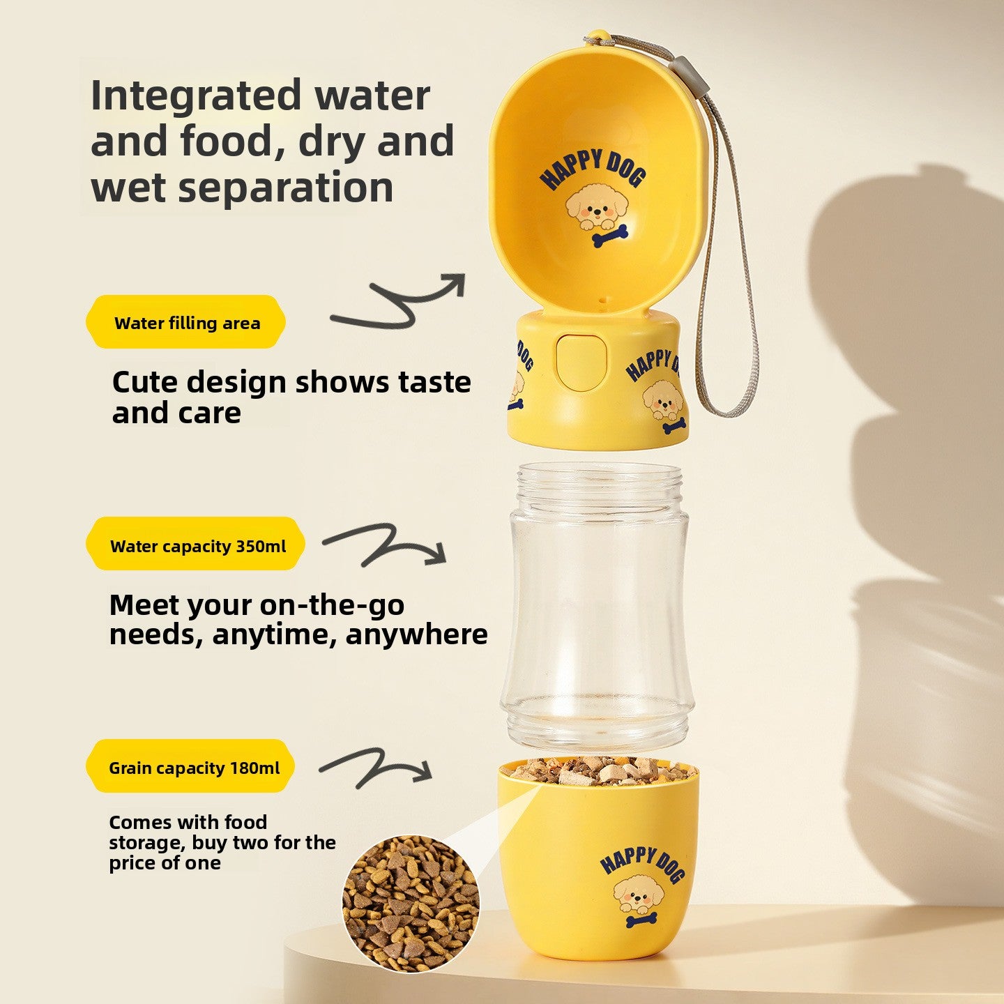 Portable Pet Water Bottle