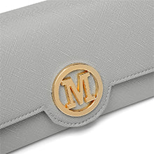 Miss Lulu Women's PU Leather Long Wallet with Card Slots