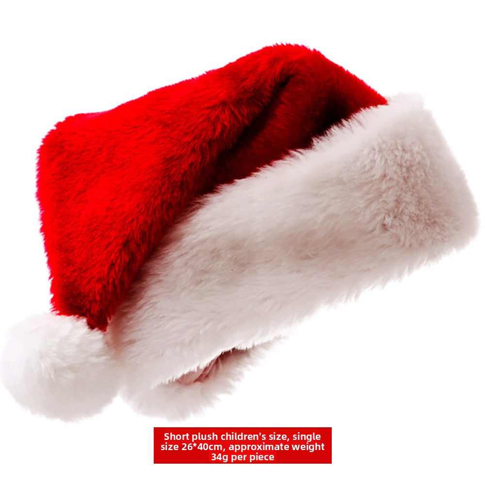 Plush Christmas Santa Hat