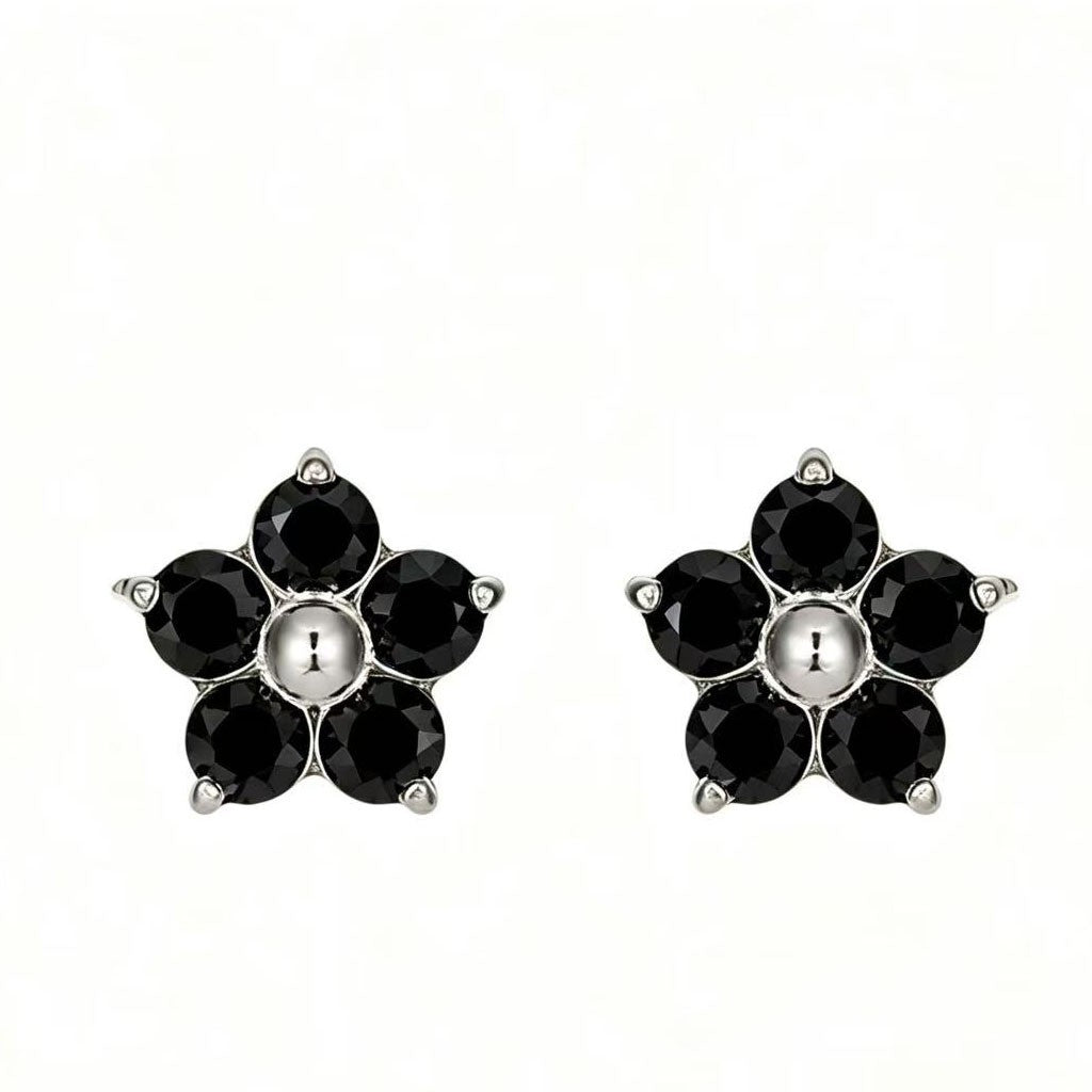 18K Gold Stud Earrings