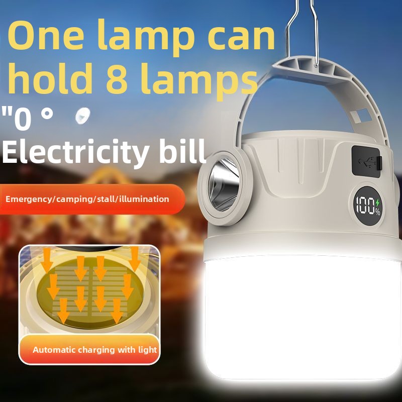 Solar LED Camping Light