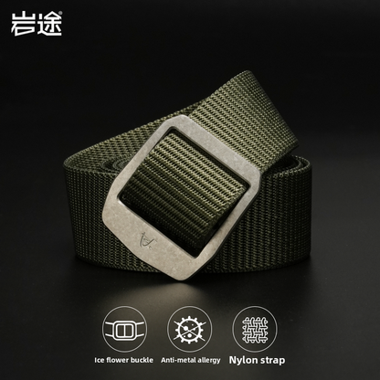 Titanium Tactical Canvas Belt