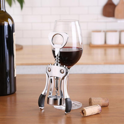 Winged Corkscrew Wine Opener