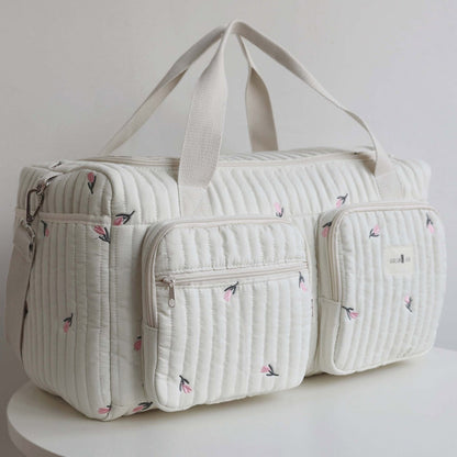 Quilted Travel Duffel Bag