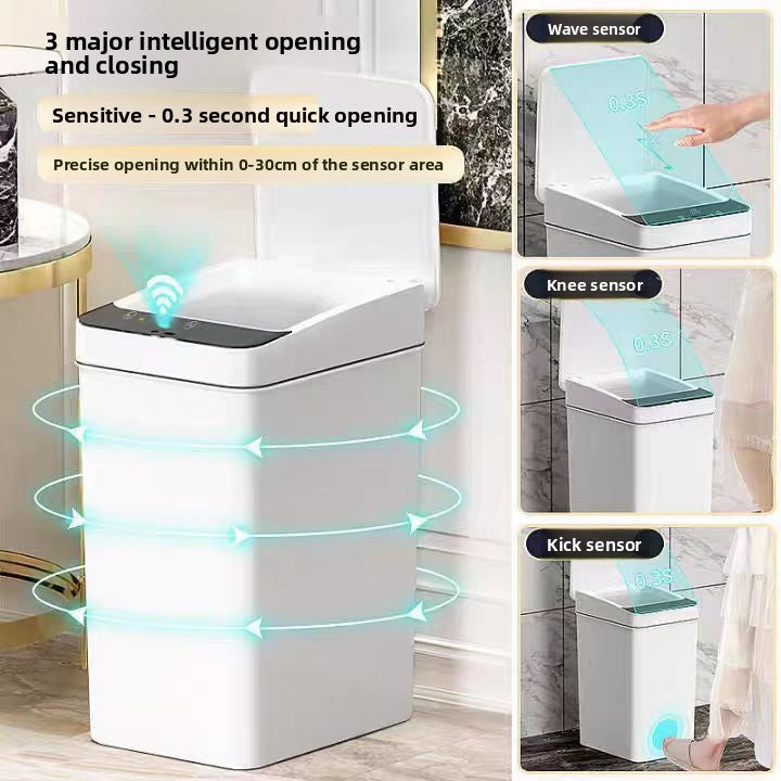 Automatic Sensor Trash Can