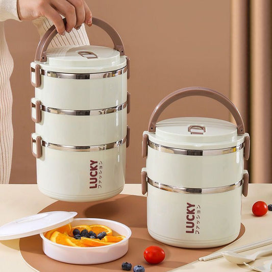 Portable Stainless Steel Lunch Box