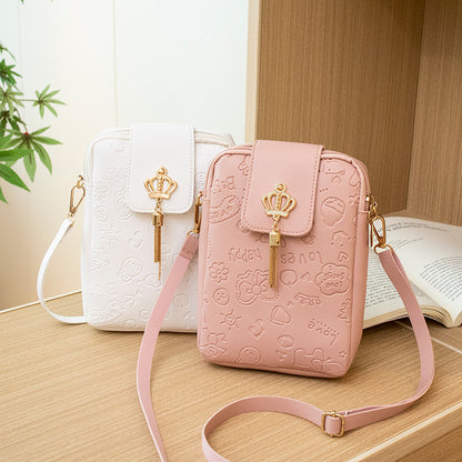 Women's Wavy Embossed Bag