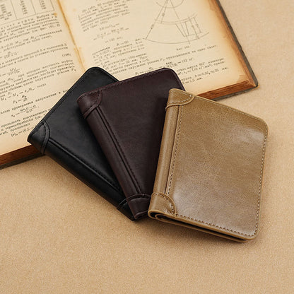 Men's Multifunctional Leather Wallet