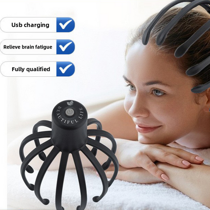 Electric Octopus Scalp Massager