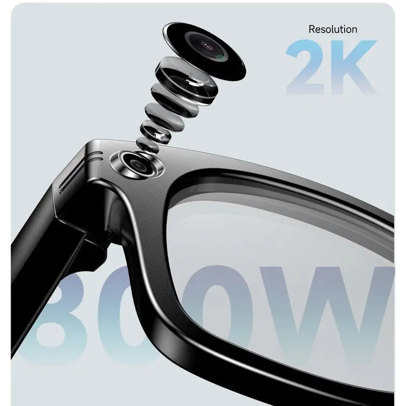 AI Smart Glasses with 8MP Camera