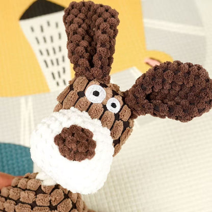 Squeaky Plush Pet Chew Toy