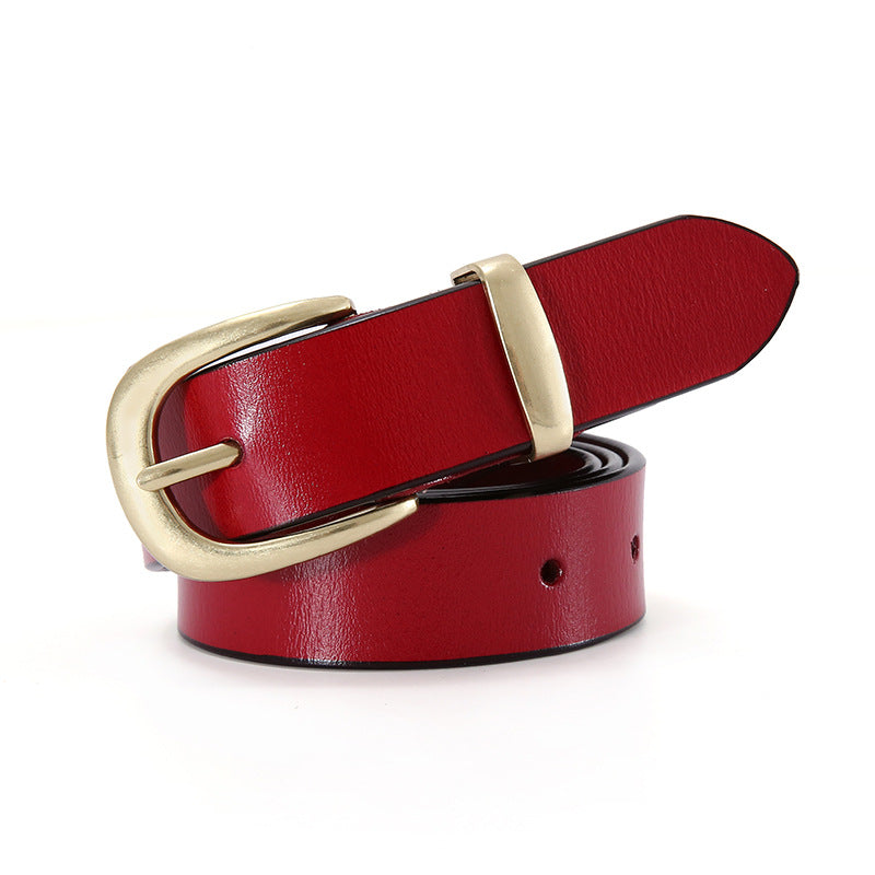 Women's Vintage Leather Belt