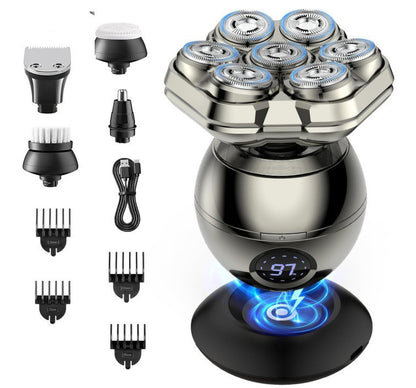 Multifunction Electric Head Shaver