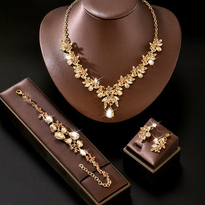 Luxury Blue Jewelry Set