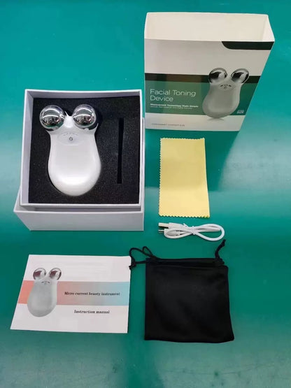 Microcurrent RF Facial Massager