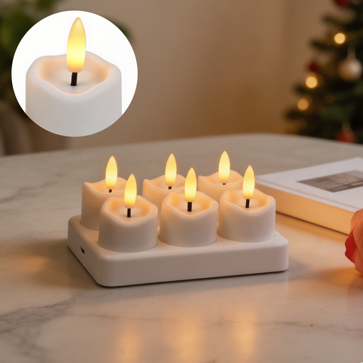 Rechargeable LED Tea Lights