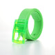 Unisex Colorful Silicone Belt