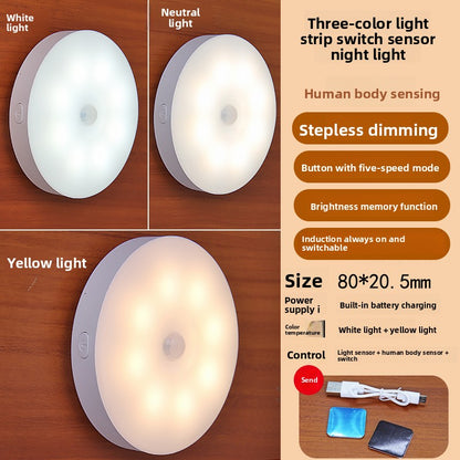 USB Rechargeable LED Night Light