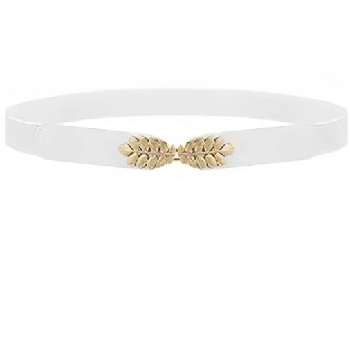 Women's Leaf Buckle Waist Belt