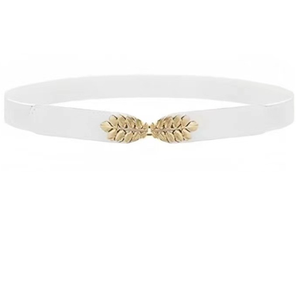 Women's Leaf Buckle Waist Belt