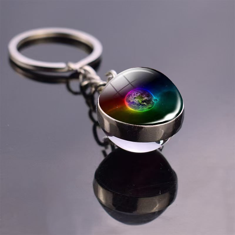 Luminous Celestial Keychain Pendant