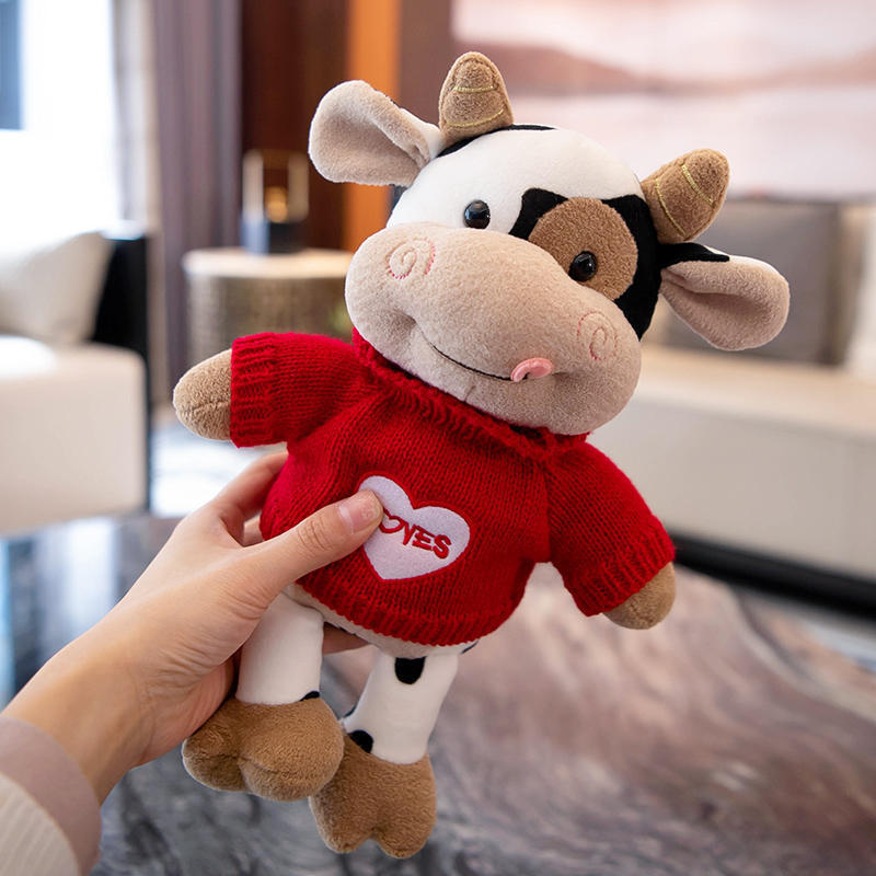 Soft Plush Cow Toy