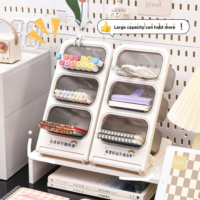 Multilayer Desktop Storage Organizer