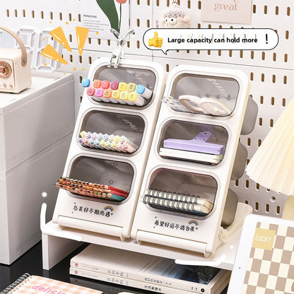 Multilayer Desktop Storage Organizer