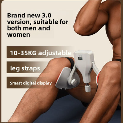 Adjustable Inner Thigh Trainer with 10-35kg Resistance