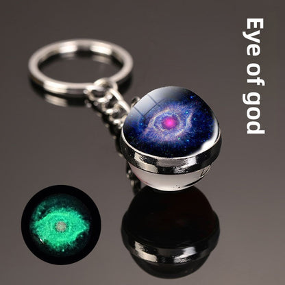 Luminous Celestial Keychain Pendant