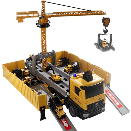 Construction Vehicle Toy Set