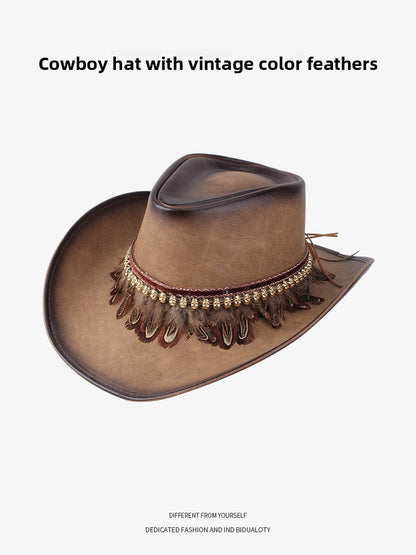 Denim Cowboy Sun Hat