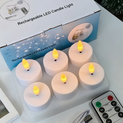 Rechargeable LED Tea Lights