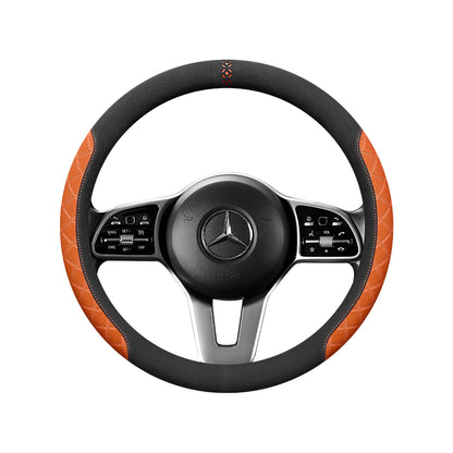 Premium Suede Steering Wheel Cover