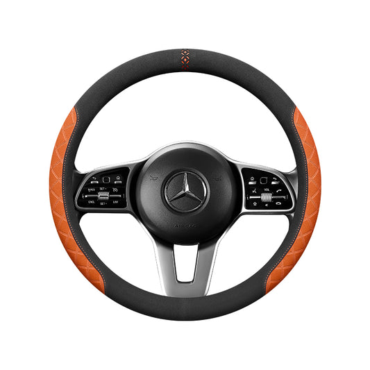 Premium Suede Steering Wheel Cover