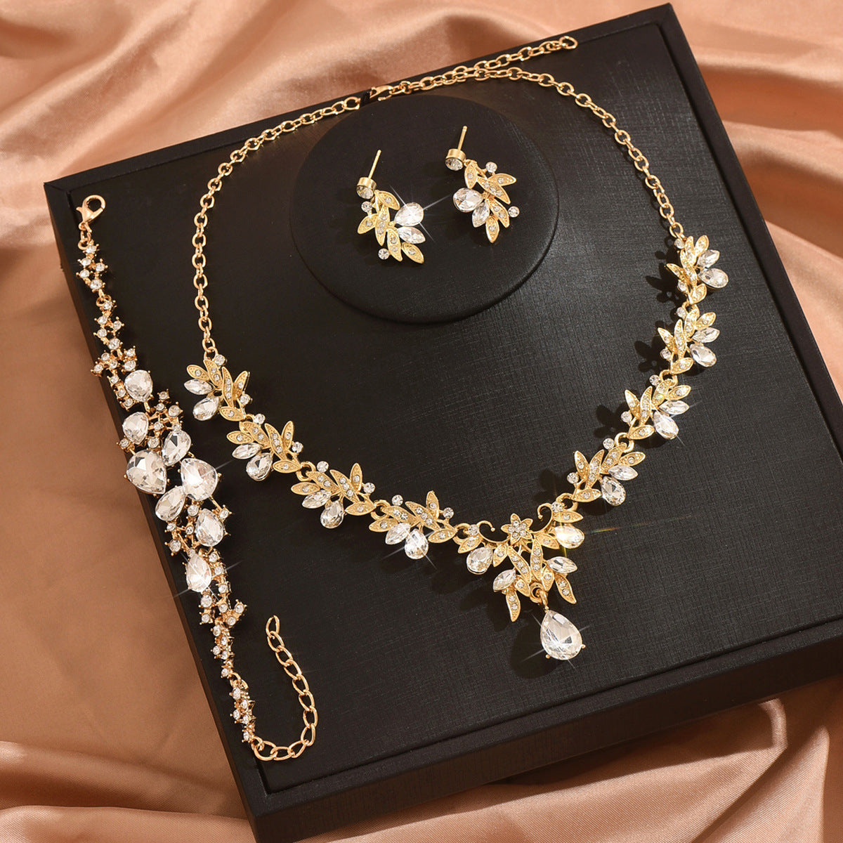 Luxury Blue Jewelry Set