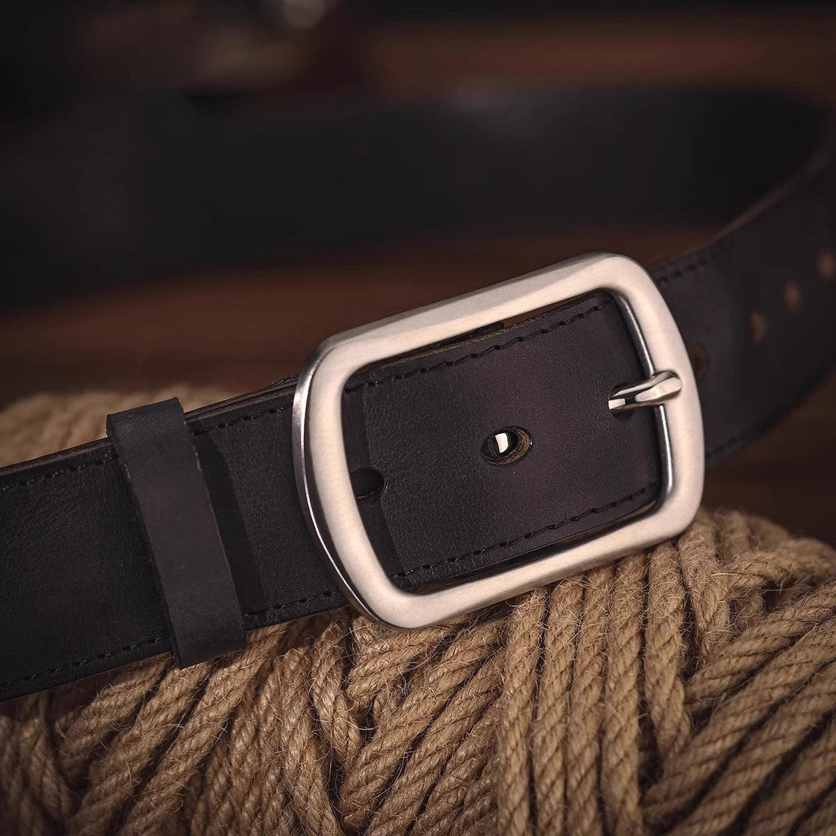 Men's Vintage Leather Belt