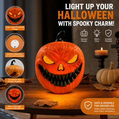 Sound Activated Pumpkin Lantern