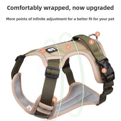 Adjustable Reflective Dog Harness