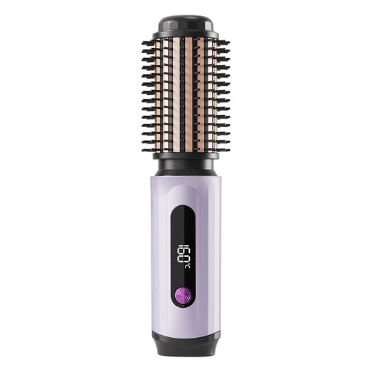 Wireless 2-in-1 Curling Straightening Comb
