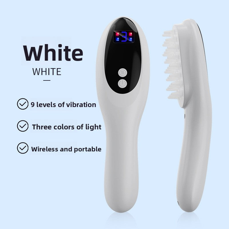Red Blue Light Scalp Massager