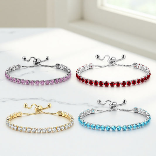 Women's Zircon Tennis Bracelet