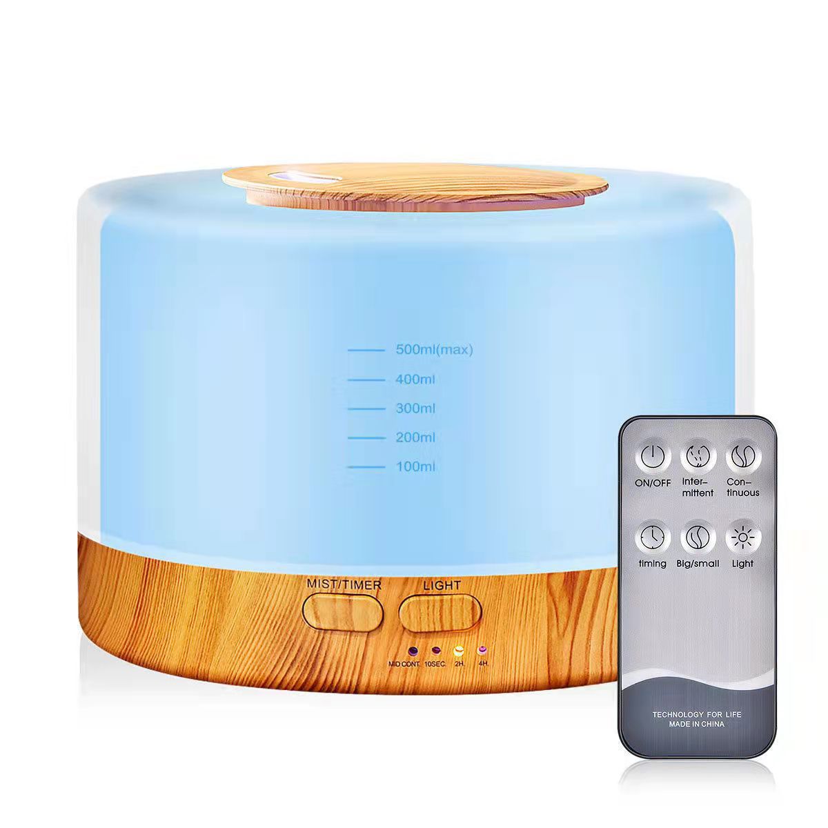 Ultrasonic Aroma Diffuser with Remote