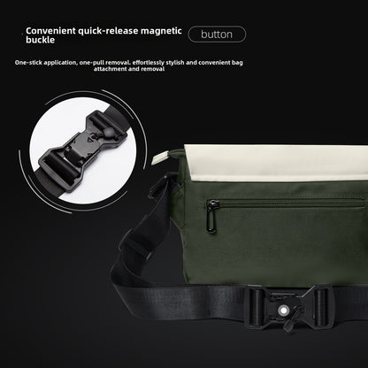 Functional Crossbody Messenger Bag
