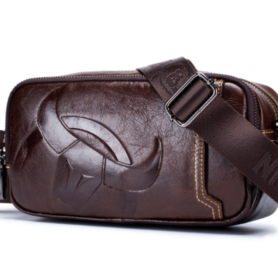 Leather Business Shoulder Bag