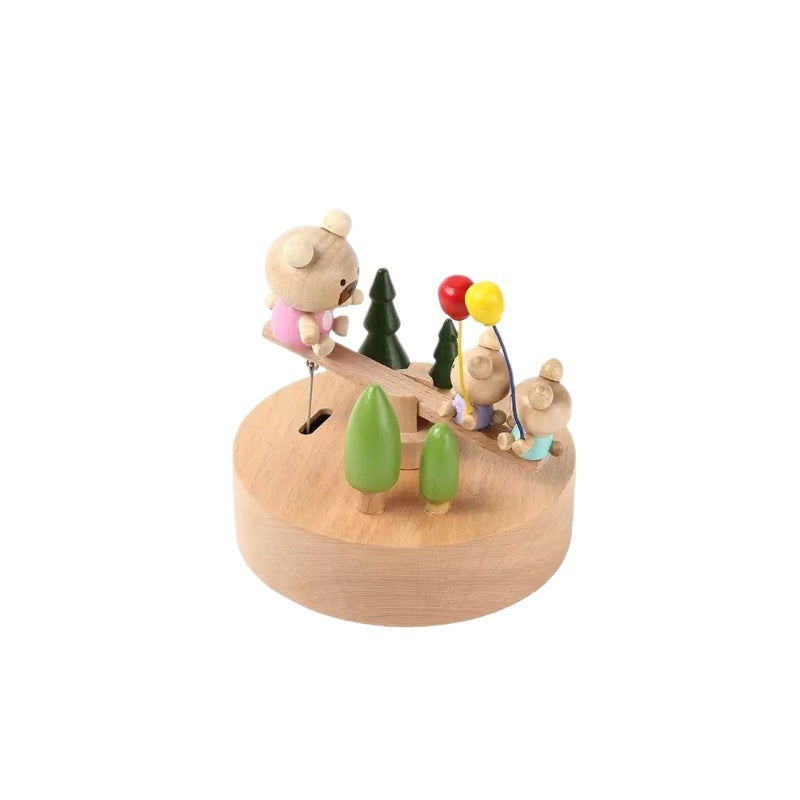 DIY Wooden Carousel Music Box